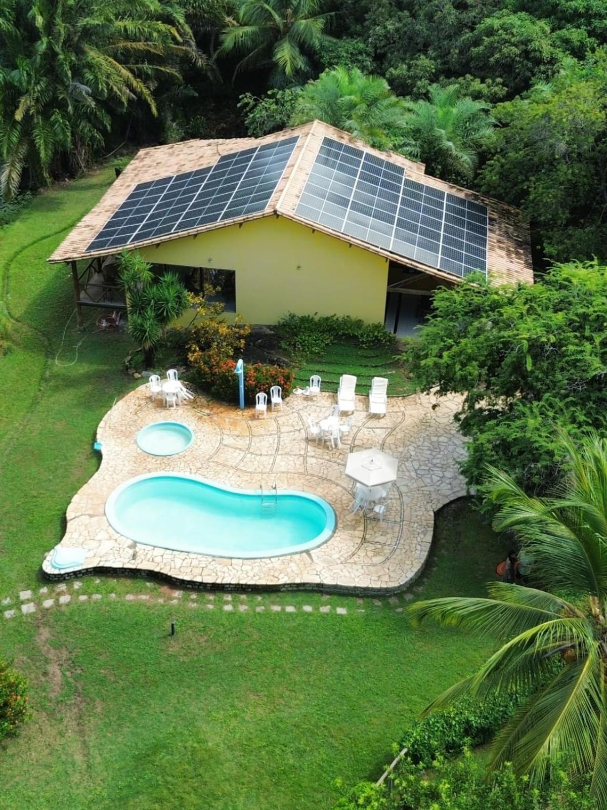 Pousada Lagoa Da Pedra 因巴塞 外观 照片